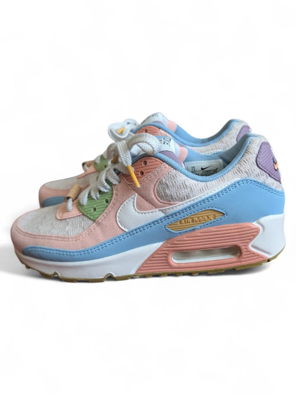 Nike Air Max 90 SE Sun Club Pastel Multicolor Womens - Picture 3 of 8